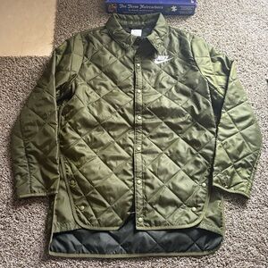 Nike Olive Quilted Jacket